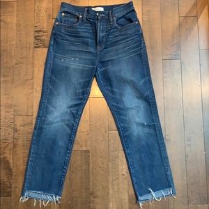 Madewell Perfect Vintage Jean with Step-hem